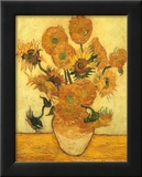 Vase of Fifteen Sunflowers  c1889