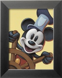 Mickey at the Helm