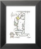 Bathroom Cats VII