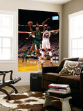 Miami  FL - May 28: Ray Allen and Joel Anthony