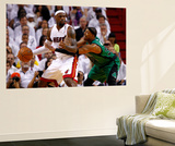 Miami  FL - May 28: LeBron James and Paul Pierce