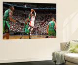 Miami  FL - May 28: Dwyane Wade and Mickael Pietrus
