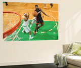 Boston  MA - June 3: LeBron James and Paul Pierce