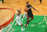 Boston  MA - June 3: LeBron James and Paul Pierce