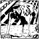 O is for Ostrich Maze