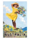 Western Australia  Flower Girl c1936