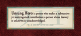 911 Unsung Hero