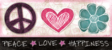 Peace Love Happiness