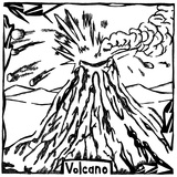 V is for Volcano Maze