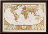 World Antique Map