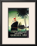 Hamburg to Rio de Janeiro on the Cap Arcona Steamship