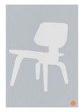 Eames White Plywood Chair