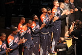 Miami  FL - June 17: The Oklahoma City Thunder players line up during Game Three of the 2012 NBA Fi