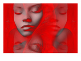 Red Beauty Mirrored