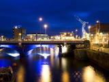 Dusk View at Laganside in Belfast
