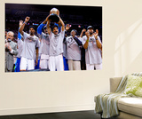 Oklahoma City  OK - June 6: Kevin Durant  Serge Ibaka and Russell Westbrook