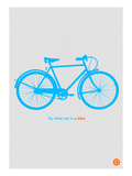 My Other Car Is A Bike ( Blue Poster)