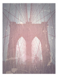 Brooklyn Bridge Red