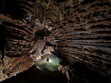 A Caver Explores Hang Ken With Its Shallow Pools