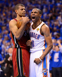 Oklahoma City  OK - June 12: Russell Westbrook and Shane Battier