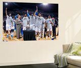 Oklahoma City  OK - June 6: Kendrick Perkins  Kevin Durant  Serge Ibaka and Russell Westbrook
