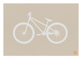 Bicycle Brown Poster