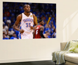 Oklahoma City  OK - June 12: Kevin Durant and LeBron James
