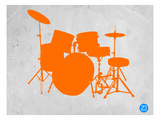 Orange Drum Set