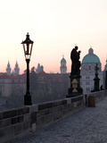 Charles Bridge  UNESCO World Heritage Site  Old Town  Prague  Czech Republic  Europe