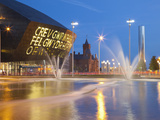 Millennium Centre  Cardiff Bay  Cardiff  South Wales  Wales  United Kingdom  Europe