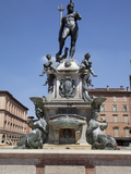 Fountain of Neptune  Piazza Del Nettuno  Bologna  Emilia Romagna  Italy  Europe