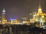 The Bund at Night  Shanghai  China  Asia