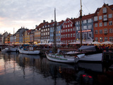 Nyhavn at Dusk  Copenhagen  Denmark  Scandinavia  Europe