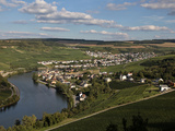 Village of Machtum  Mosel Valley  Luxembourg  Europe
