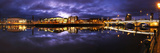 Dusk over the River Lagan in Belfast
