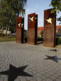 Monument for the Schengen Convention  Schengen  Mosel-Valley  Luxembourg  Europe