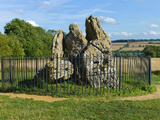 The Rollright Stones  an Ancient Site on the Border of Oxfordshire and Warwickshire  England  Unite
