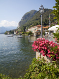 Town and Lakeside  Menaggio  Lake Como  Lombardy  Italian Lakes  Italy  Europe