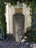 Memorial Stone for the Schengen Convention  Schengen  Mosel Valley  Luxembourg  Europe