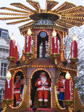 The Annual Frankfurt Christmas Market  Birmingham  West Midlands  England  United Kingdom  Europe