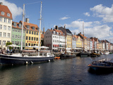 Nyhavn  Copenhagen  Denmark  Scandinavia  Europe