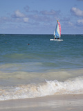 Catamaran  Bavaro Beach  Punta Cana  Dominican Republic  West Indies  Caribbean  Central America
