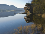 Autumn Morning  Lake Ullswater  Lake District National Park  Cumbria  England  United Kingdom  Euro
