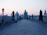 Charles Bridge  UNESCO World Heritage Site  Old Town  Prague  Czech Republic  Europe