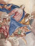 Mary's Assumption  Our Lady of Assumption Church  Cordon  Haute-Savoie  France  Europe