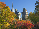Cardiff Castle  Bute Park  South Wales  Wales  United Kingdom  Europe