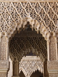 Palacio De Los Leones  Nasrid Palaces  Alhambra  UNESCO World Heritage Site  Granada  Andalucia  Sp