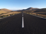 Road Near La Pared  Fuerteventura  Canary Islands  Spain  Europe