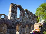 Ruins of St Sofia Church  the Old Metropolitan Church  the Bishop's Palace  Old Town  UNESCO World