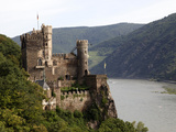 Rheinstein Castle Near Trechtingshausen  Rhine Valley  Rhineland-Palatinate  Germany  Europe